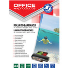 Folia do laminowania OFFICE PRODUCTS, A4, 2x125mikr., byszczca, 100szt., transparentna