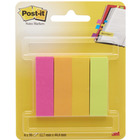 Znaczniki POST-IT® (670-4CA-EU), papier, 12, 7x44, 4mm, 4x50 kart., zawieszka, mix kolorów