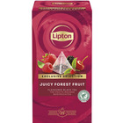 Herbata LIPTON, piramidki, Exclusive Selection, owoce lene, 25 kopert