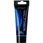 Farba akrylowa KEYROAD, neonowa, 75ml, tubka, niebieska