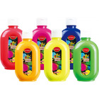 Farba plakatowa KEYROAD, 300ml, butelka, 6 szt., mix kolorów neonowych