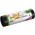 STELLA Worki na mieciEKOLOGICZNE ztam cigajc(LDPE), 35 L / 15 sztuk