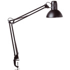 Lampka energooszczdna na biurko MAULstudy, bez arówki, mocowana zaciskiem, czarna