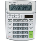 Kalkulator biurkowy Q-CONNECT 12-cyfrowy, 102x140mm, szary
