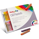 Kredki pastele olejne Pentel, 36 kolorw