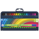 Cienkopis SCHNEIDER Link-It, 0, 4mm, stojak - podstawka, 16szt. mix kolorów