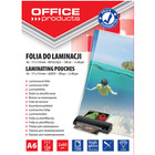 Folia do laminowania OFFICE PRODUCTS, A6, 2x80mikr., byszczca, 100szt., transparentna