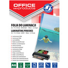 Folia do laminowania OFFICE PRODUCTS, A6, 2x125mikr., byszczca, 100szt., transparentna