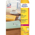 Etykiety adresowe Avery Zweckform przezroczyste, 99 / 1 x 42 / 3