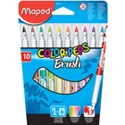 Flamastry COLORPEPS BRUSH 10szt.848010 MAPED