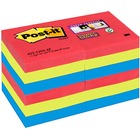 Bloczek samoprzylepny Postit Super Sticky, Bora Bora, 12 sztuk po 90 kartek / 51x51 mm