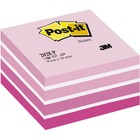 Kostka samoprzylepna Postit, 450 kartek, 76x76 mm, rowy