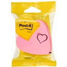 Kostka samoprzylepna Postit, 225 kartek, serduszko