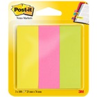 Znaczniki samoprzylepne Postit, 100 kart., 3 bloczki w jaskrawych kolorach