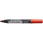 Marker permanentny DRY SAFE INK Centropen, czerwony