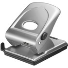 Dziurkacz duży, metalowy FMC40 Rapid, 40 kartek, srebrny
