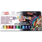 Farby w sztyfcie PlayColor One Metallic, pudełko 12 kolorów