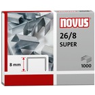 Zszywki 26/8 SUPER x1000 NOVUS