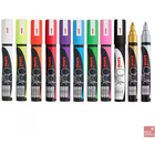 Marker z farb kredow CHALK PWE-5M srebrny UNI
