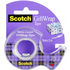 Tama klejca SCOTCH® Gift Wrap, do pakowania prezentów, na podajniku, 19mm, 7, 5m, transparentna