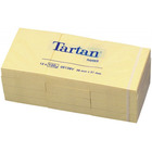 Bloczek samoprzylepny TARTAN™ (05138), 38x51mm, 12x100 kart., óty