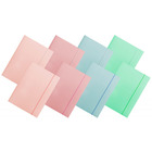 Teczka z gumk OFFICE PRODUCTS Pastel, karton/lakier, A4, 300gsm, 3-skrz., mix kolorów