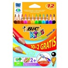 Kredki BIC Evolution Triangle Pudeko 12