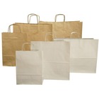Torba ekologiczna ECOBAG - biała 100g/m2, 305x170x340 mm