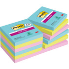 Karteczki samoprzylepne Post-it® Super Sticky, COSMIC, 76x76mm, 12x90 kart