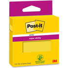 Karteczki samoprzylepne Post-it Super Sticky, 76x76mm, 90 kart., óte