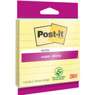 Karteczki samoprzylepne Post-it Super Sticky XL w lini, 101x101mm, 45 kart., óte