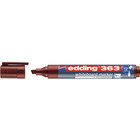Marker do tablic e-363 EDDING, 1-5mm, brzowy
