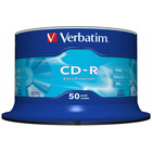 Pyta CD-R VERBATIM, 700MB, prdko 52x, cake, 50szt., ekstra ochrona