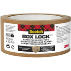 Tama pakowa SCOTCH®Box Lock, papierowa, 48mm x 22, 8m, 1szt., brzowa