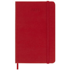 Kalendarz tygodniowy MOLESKINE 2025, 12M, P, twarda oprawa, 9x14cm, scarlet red