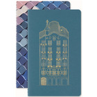 Zestaw 2 zeszytów MOLESKINE Casa Batalló Cahier 2024, L, 13x21cm, w linie, edycja limitowana