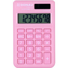 Kalkulator kieszonkowy DONAU TECH, 8-cyfr. wywietlacz, wym. 97x60x10 mm, morelowy