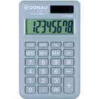 Kalkulator kieszonkowy DONAU TECH, 8-cyfr. wywietlacz, wym. 97x60x10 mm, jasnoszary