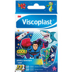 Plastry dziecice VISCOPLAST Cool, 2 rozmiary, 20 szt., pudeko