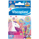 Plastry dziecice VISCOPLAST Magiczne, 2 rozmiary, 20 szt., pudeko