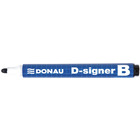 Marker do tablic DONAU D-Signer B, okrgy, 2-4mm (linia), czarny